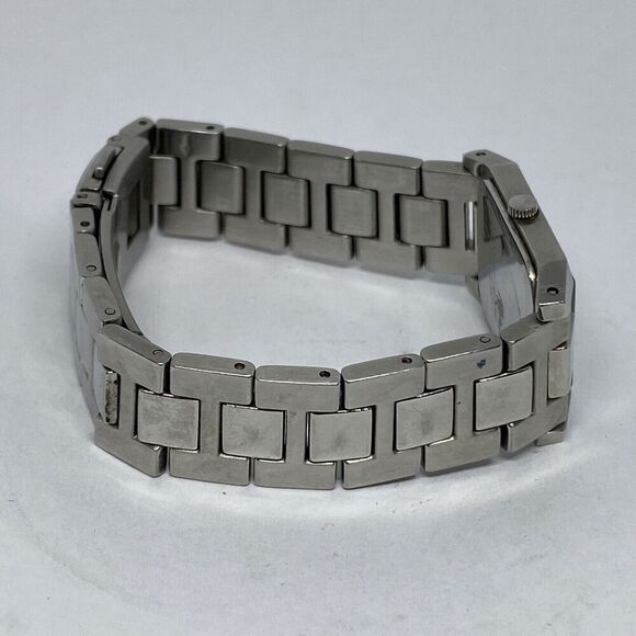 Mount Royal Men's Silver Stainless Steel Analog Black Dial Quartz Watch JK132 - Picture 12 of 12